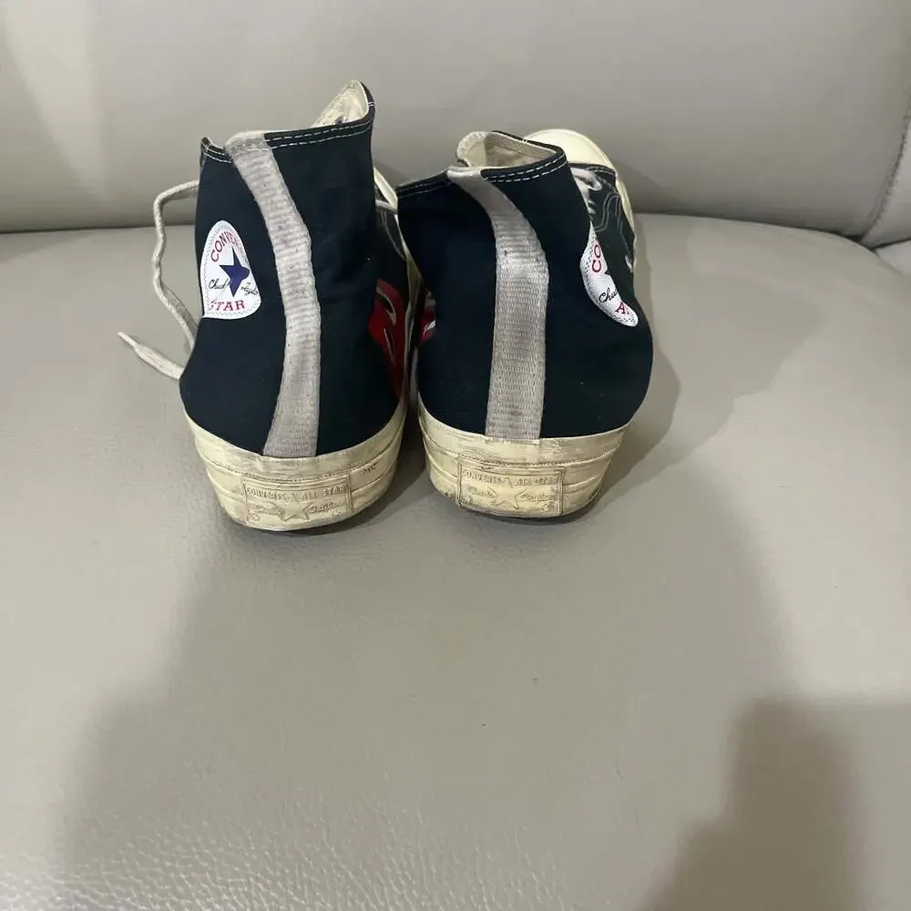 Converse x Comme des Garcons Play Chuck Taylor All-Star 70 High-Top Sneakers - Picture 5 of 5